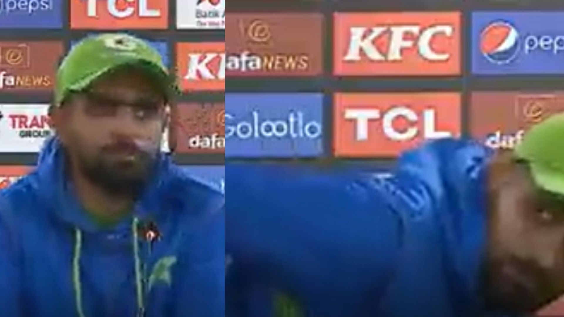 [Watch] Babar Azam glares at journalist while leaving press conference after choosing to ignore query 