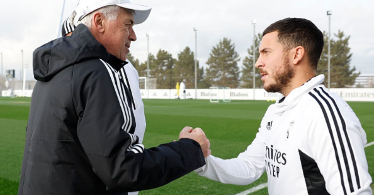 Eden Hazard has lifted six trophies in the famous white colors.