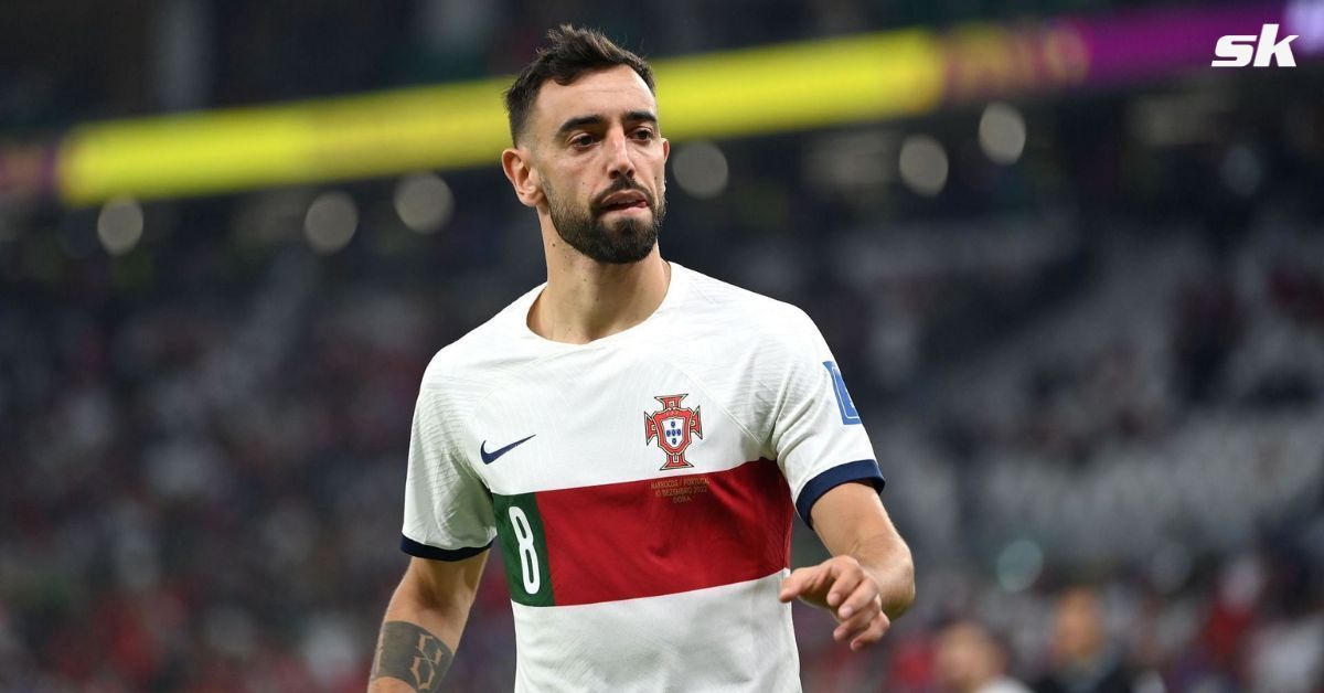 Bruno Fernandes questioned refereeing after Portugal