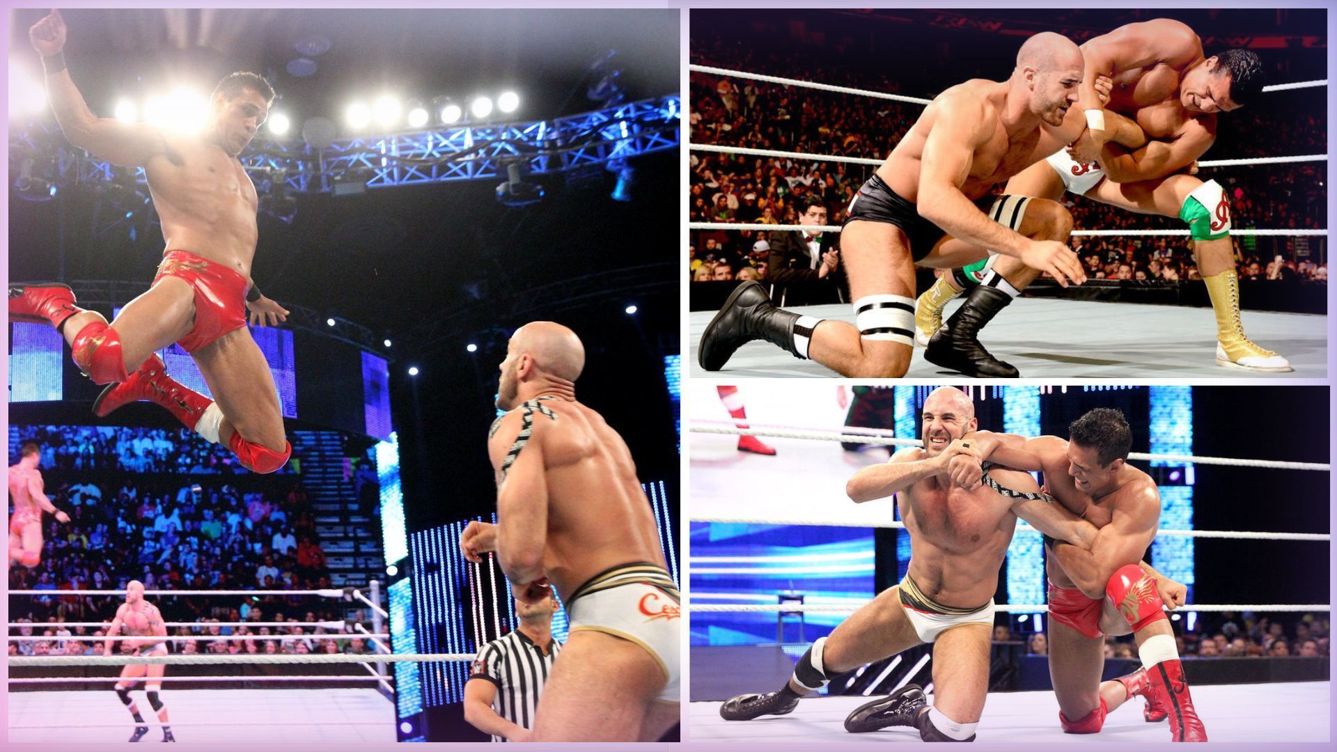 Former WWE Superstars Alberto Del Rio and Claudio Castagnoli/Cesaro