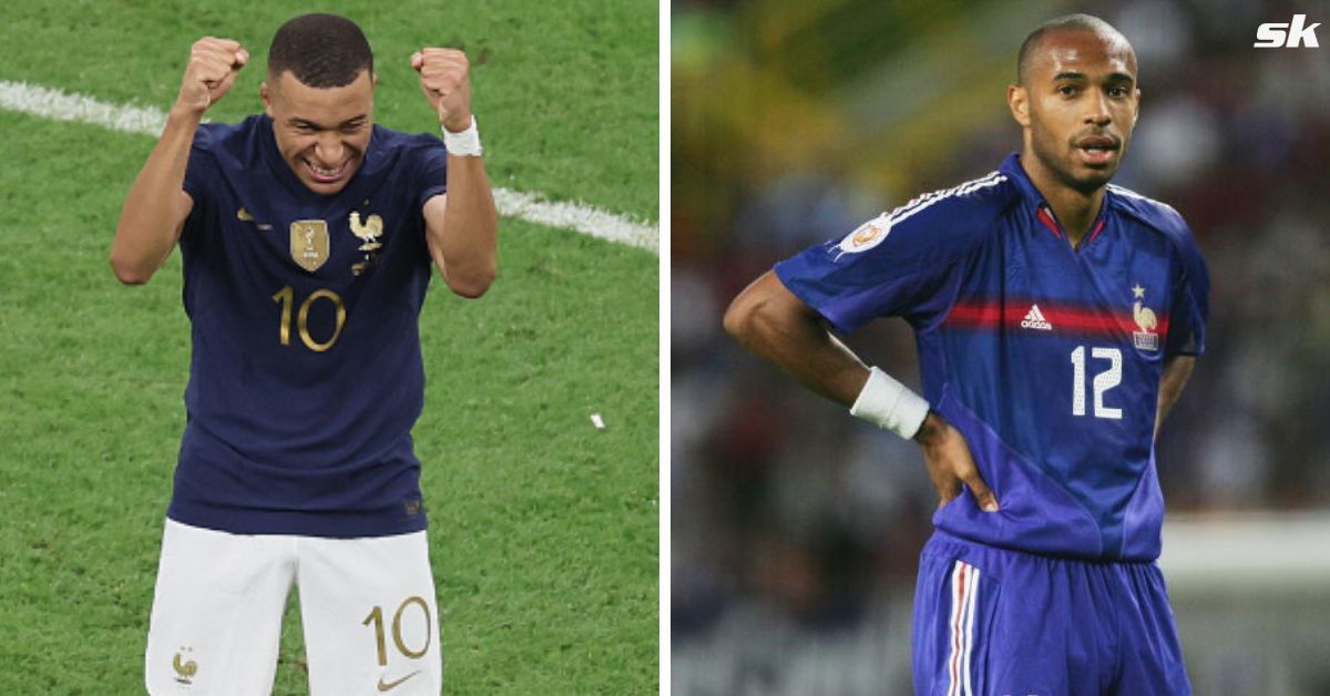 Both Kylian Mbappe and Thierry Henry have lifted the FIFA World Cup trophy for France.