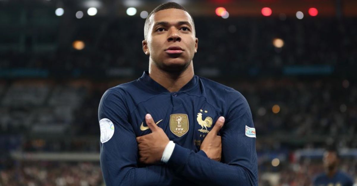 PSG and France forward Kylian Mbappe.