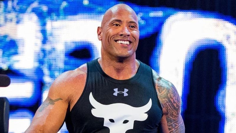 the rock wwe