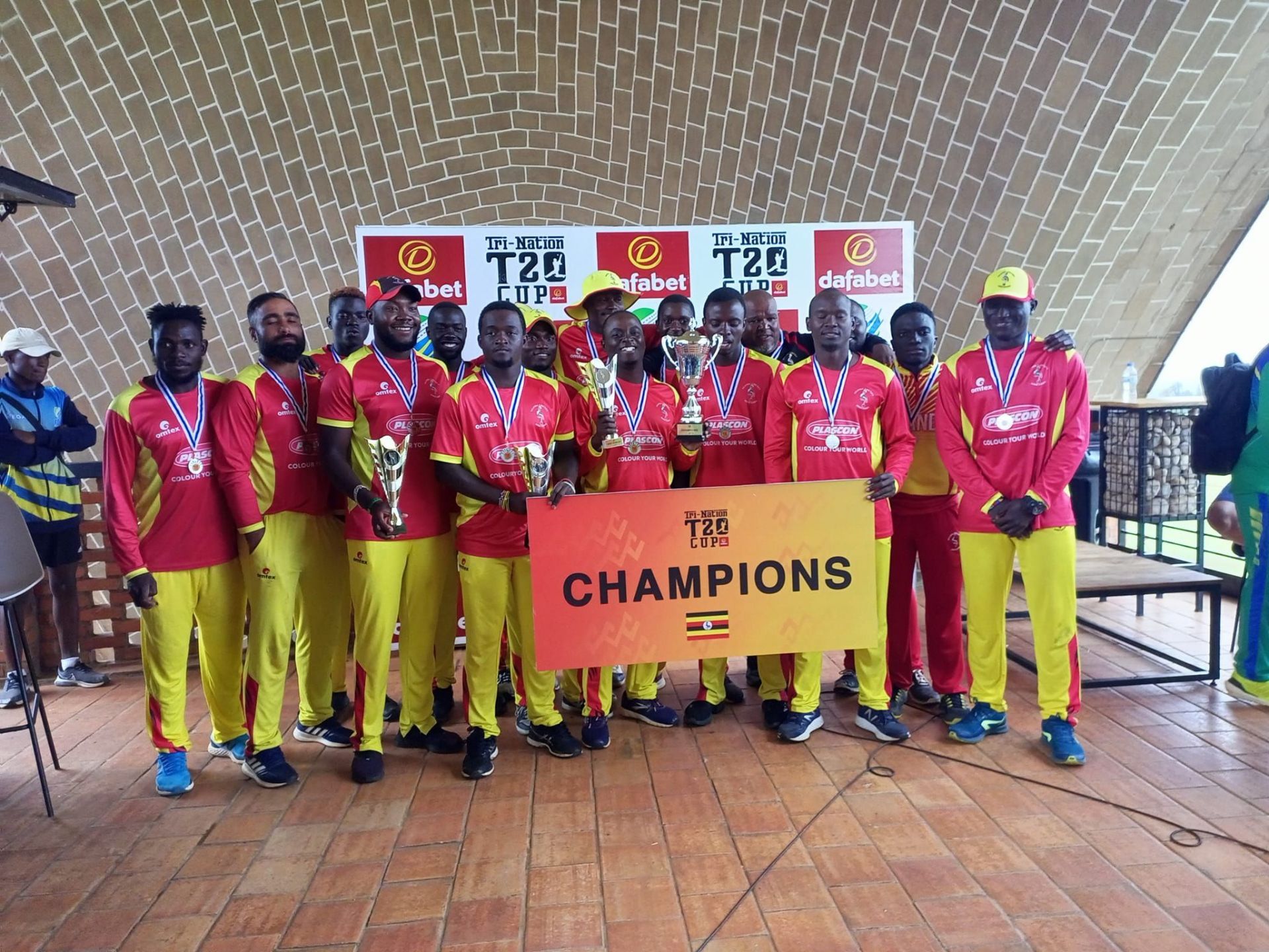 Uganda Cricket Team (Photo - Twitter)