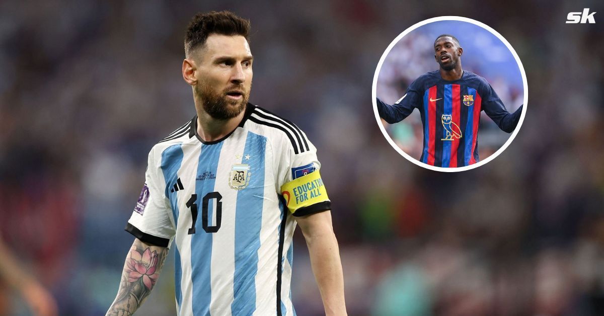Dembele spoke about Messi ahead of FIFA World Cup final