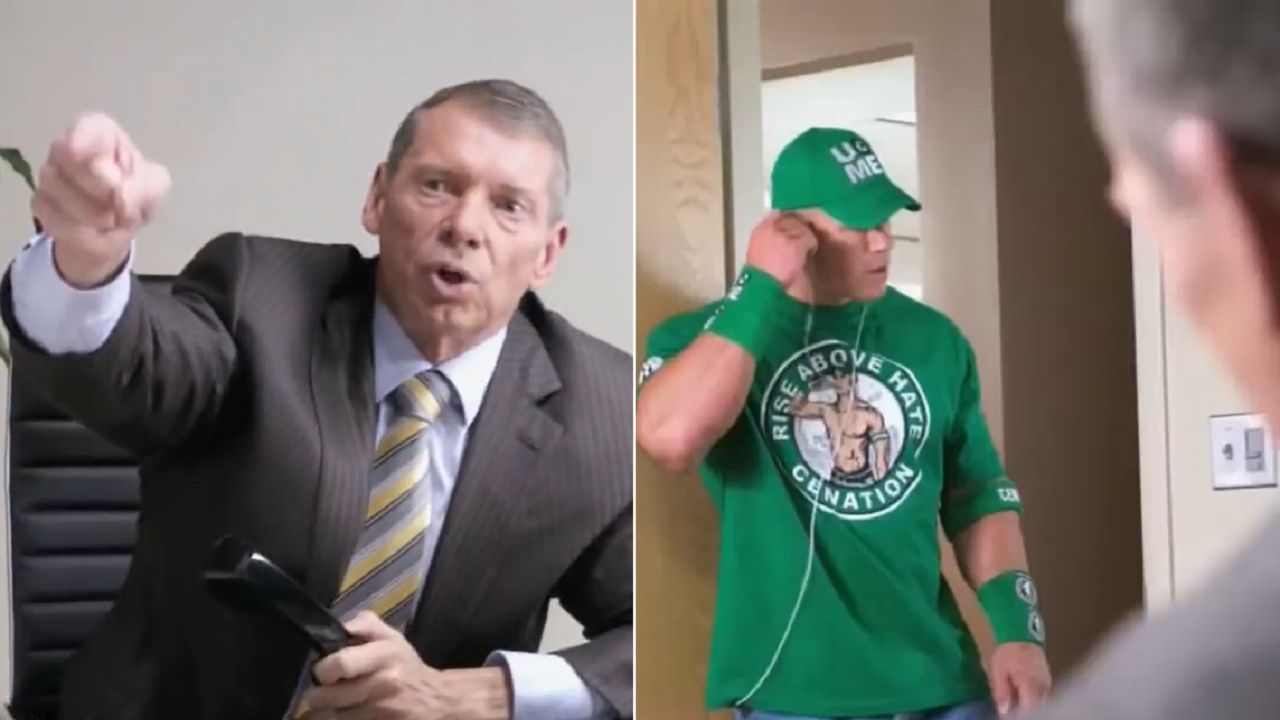 John Cena misheard McMahon