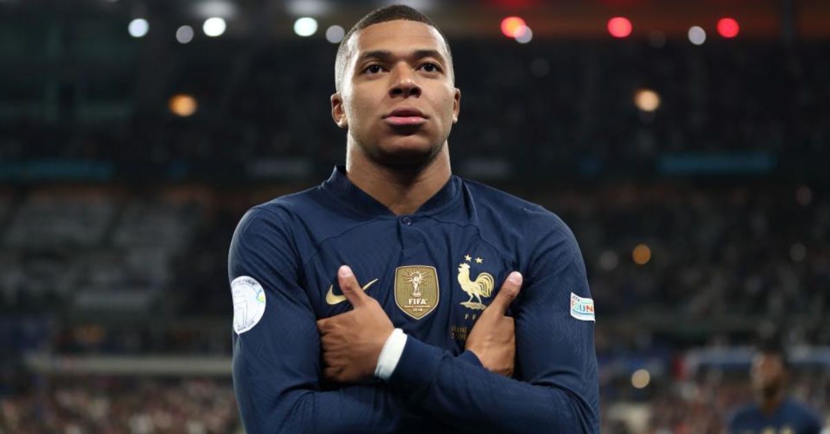 Kylian Mbappe appears to mock Lionel Messi after scoring in FIFA World Cup final