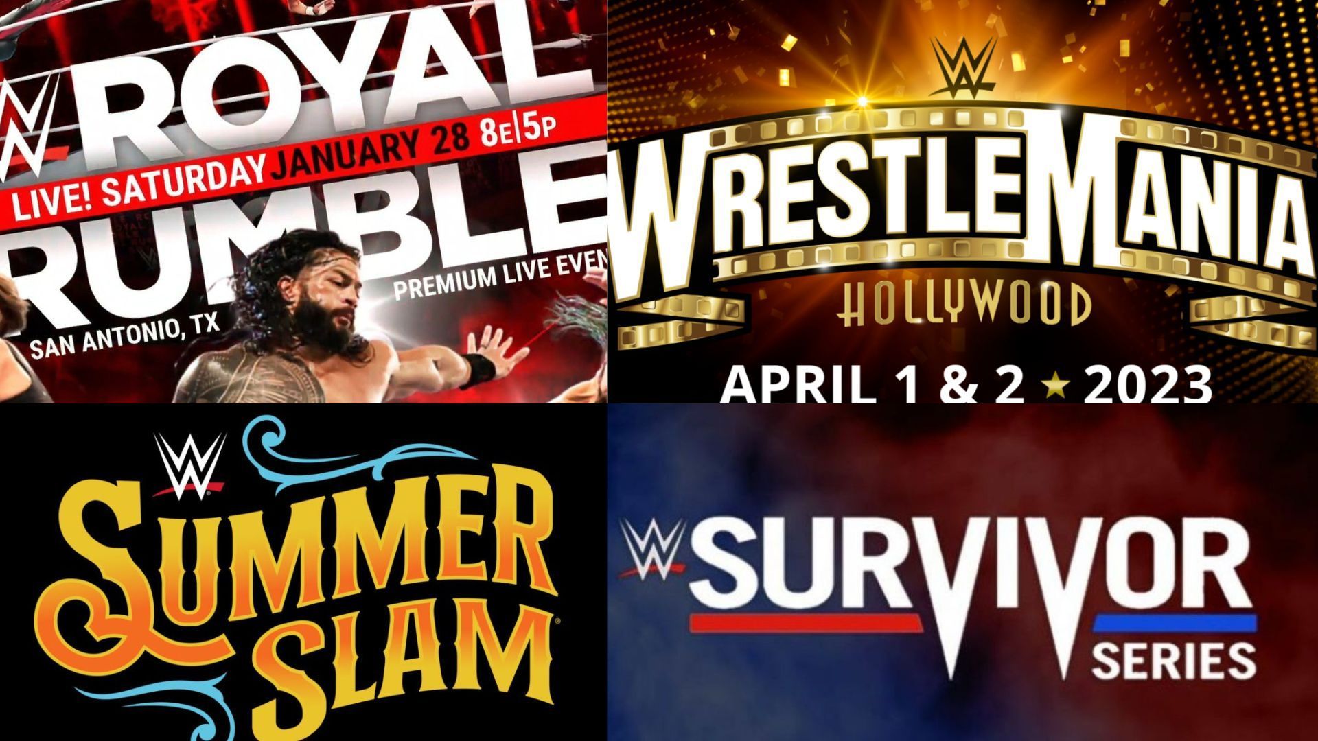 WWE Schedule 2023: A lot of big names might be featured for different events