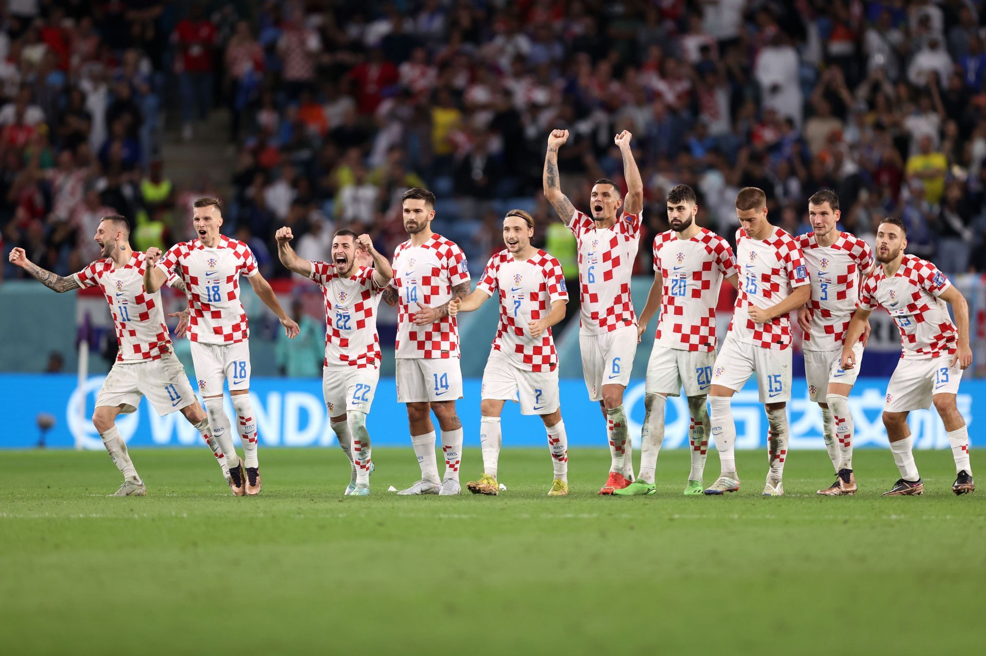 The Vatreni are into the last eight.