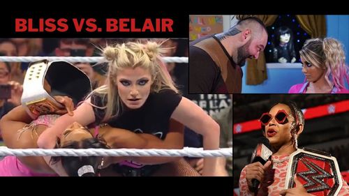 Alexa Bliss and Bianca Belair are set to compete for the RAW Women's Championship