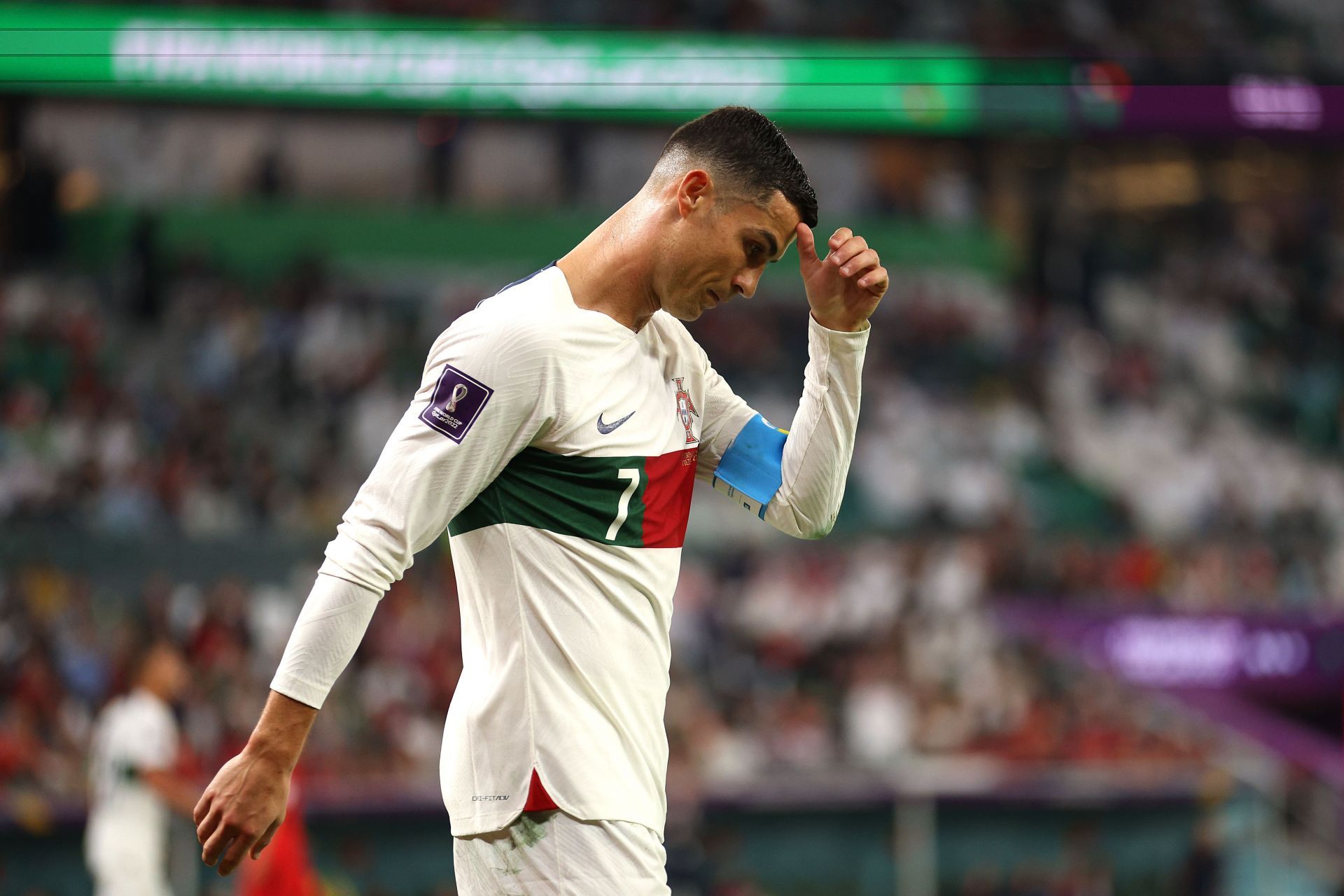 A nightmarish evening for Ronaldo