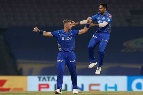 Australian all-rounder Daniel Sams (left). Pic: BCCI