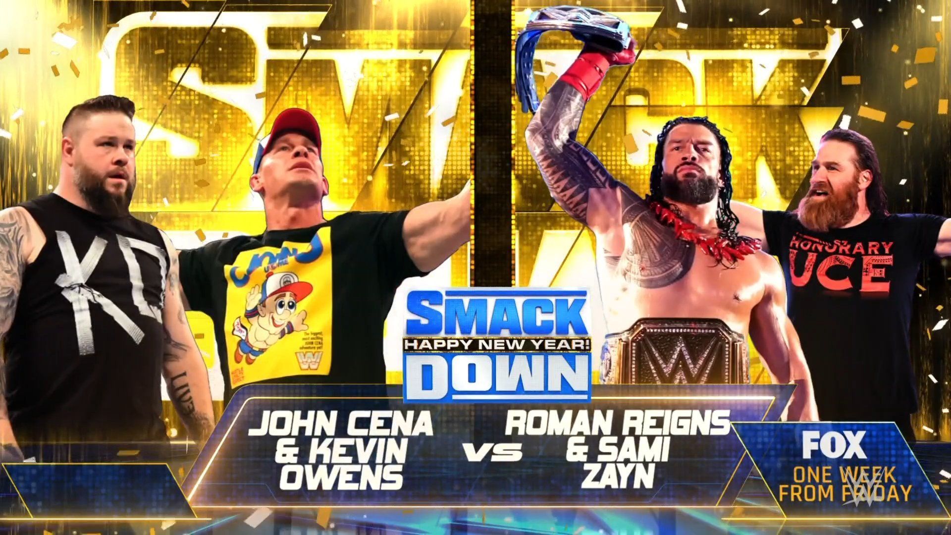 John Cena will take part in a mega main event match this Friday!