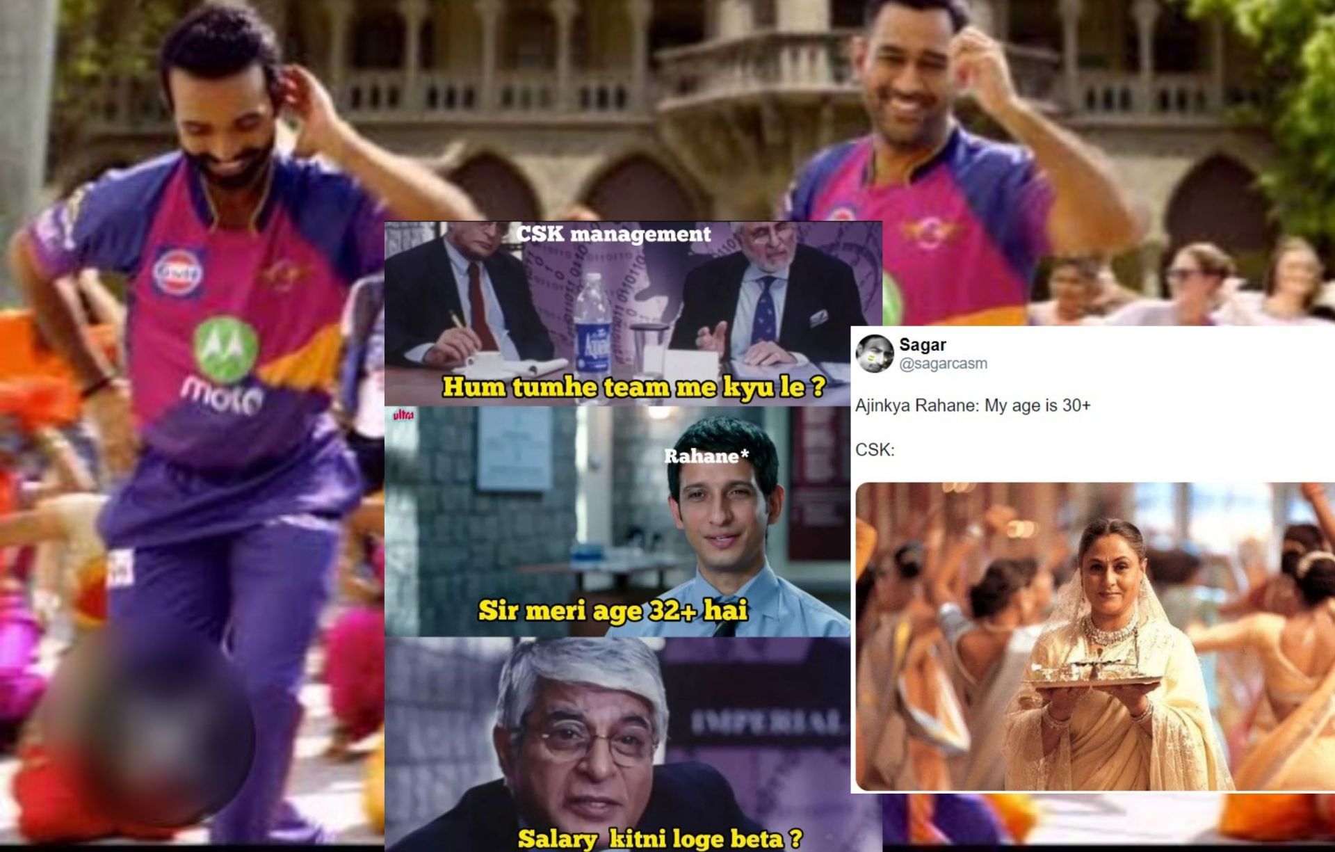 Fans react as Ajinkya Rahane joins CSK for IPL 2023 season