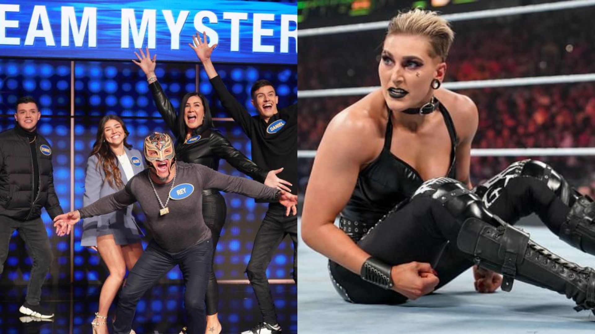 Rhea Ripley was slapped by one of Rey Mysterio