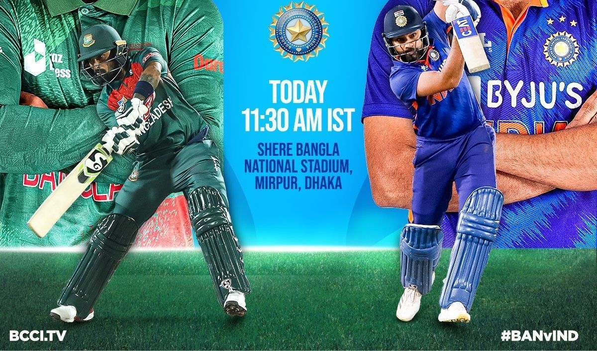 India vs Bangladesh, 1st ODI