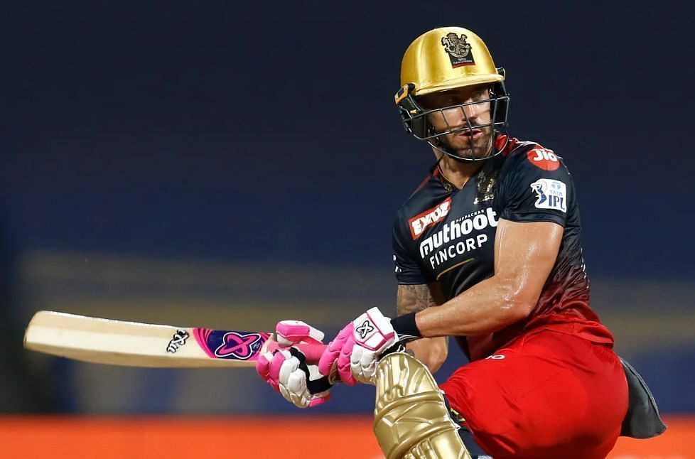 RCB skipper Faf du Plessis. Pic: BCCI