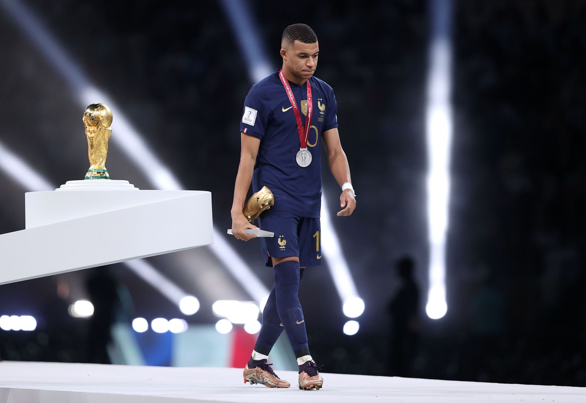 Kylian Mbappe has admirers at the Santiago Bernabeu.