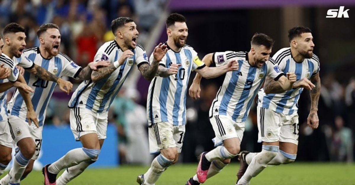 Argentina face Croatia in the semi-finals on Tuesday