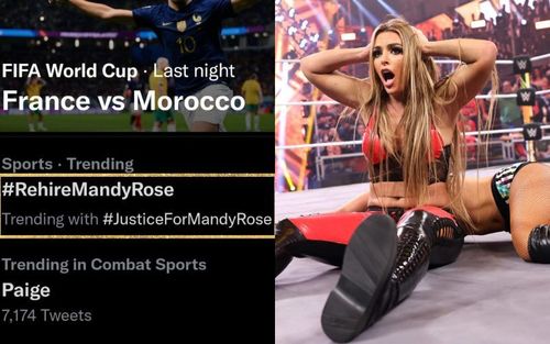 WWE fans didn't shy away from letting the company know how they felt about Mandy Rose being fired