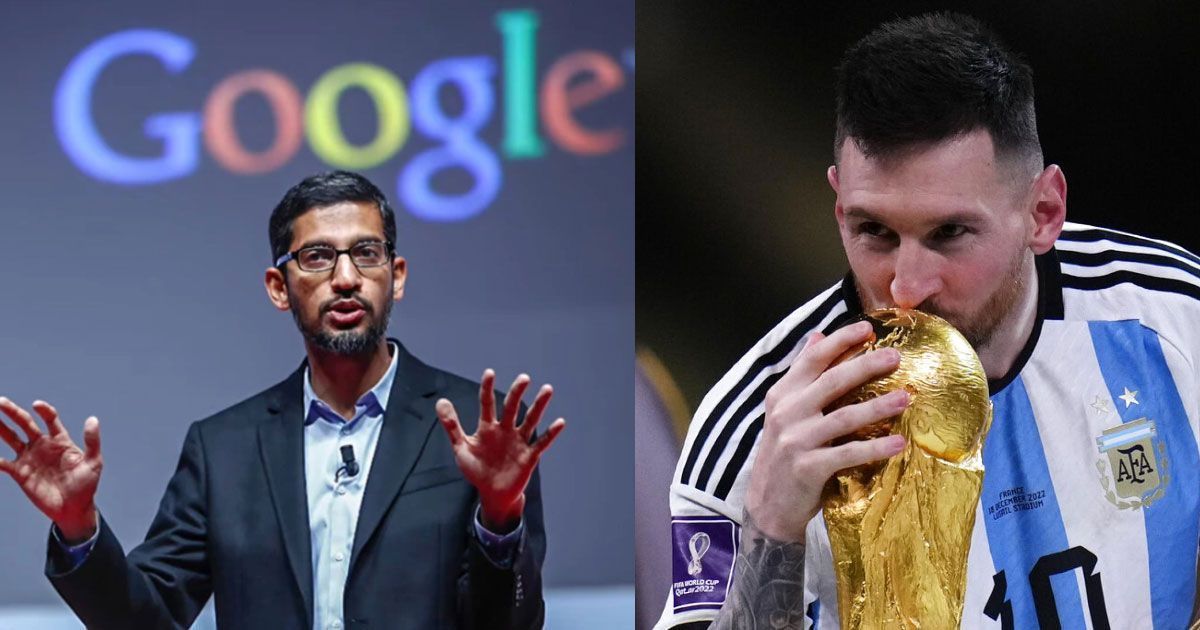 Google CEO Sundar Pichai made FIFA World Cup claim