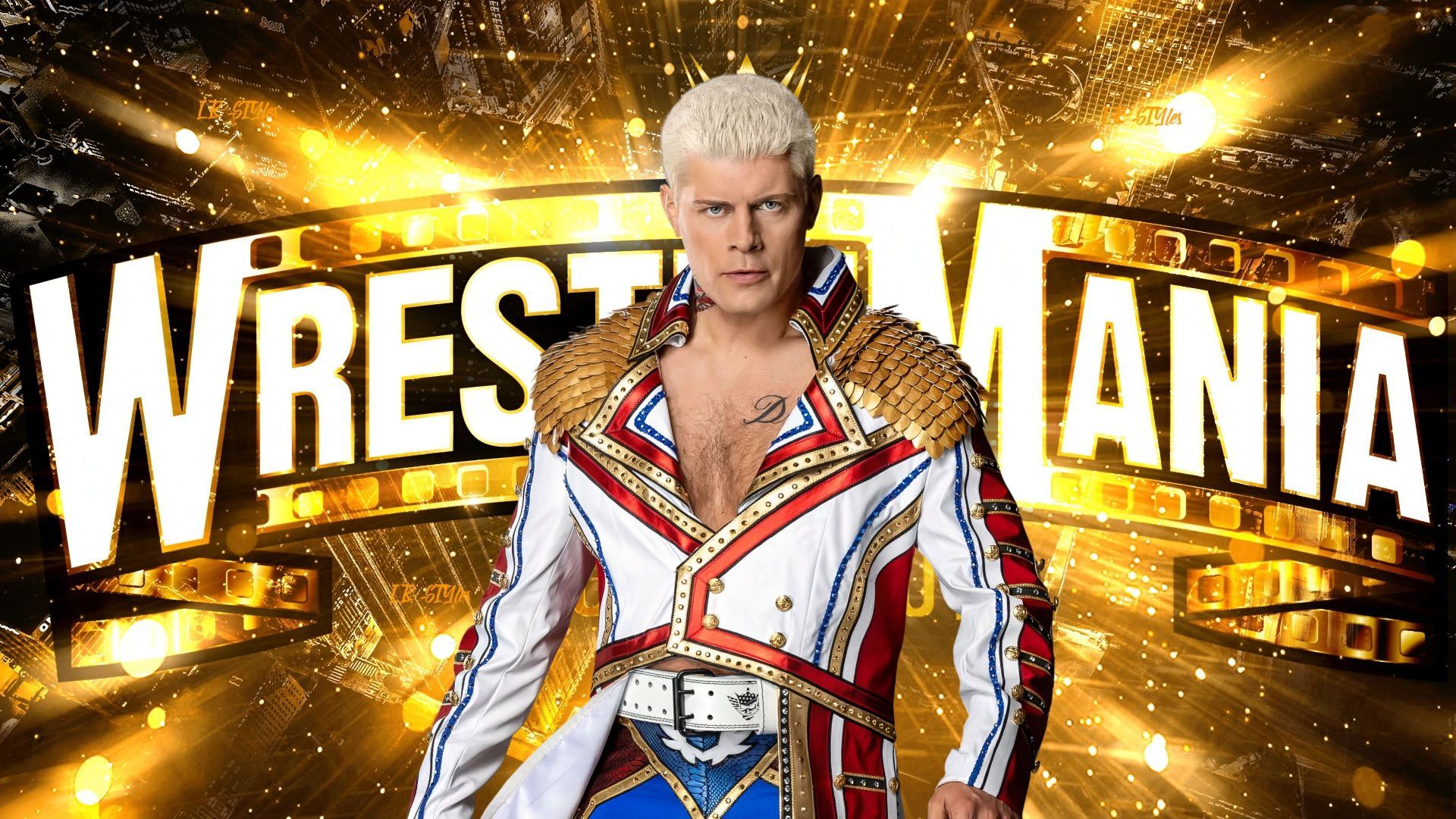 Cody Rhodes is currently suffering from a torn pectoral injury.