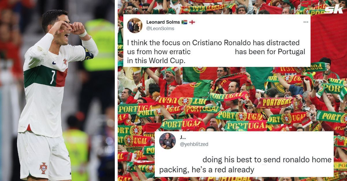 Fans blame Portugal star for killing Cristiano Ronaldo&rsquo;s dream of winning World Cup