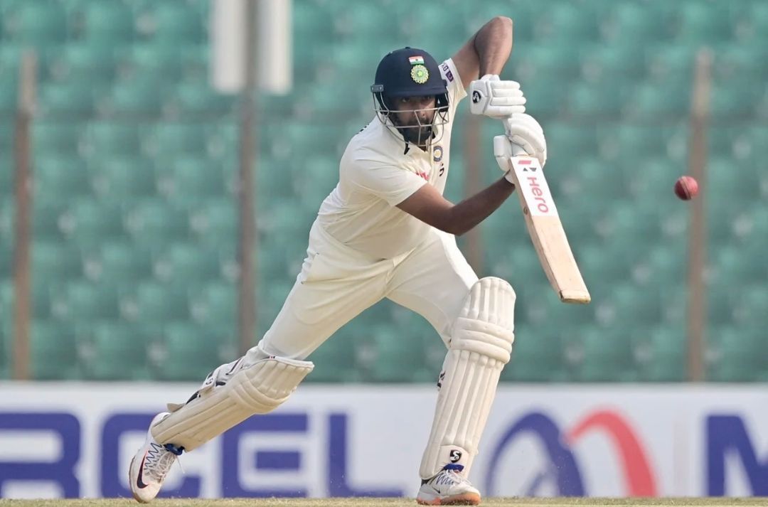 Ravichandran Ashwin has a decent batting average in Tests for India [Pic Credit: BCCI]