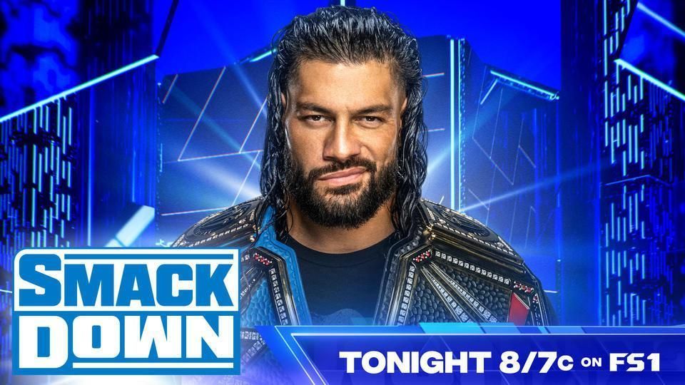 Roman Reigns will be on WWE SmackDown this week!