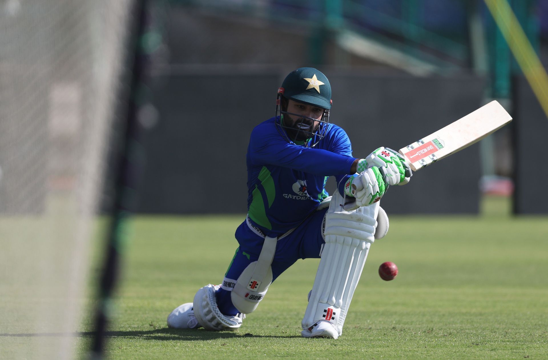 Mohammad Rizwan struggled for runs. (Credits: Getty)