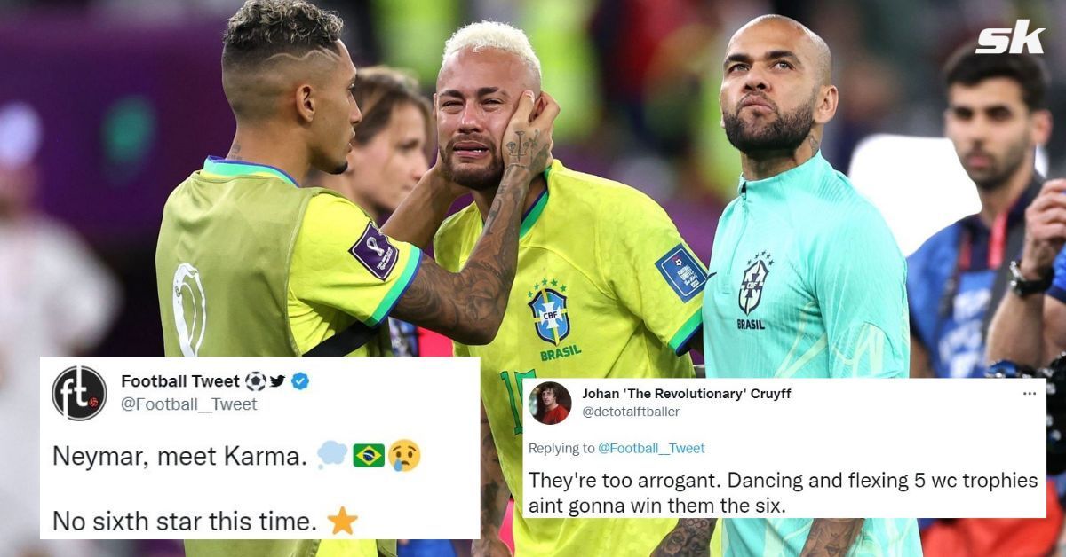 Neymar trolled after Brazil