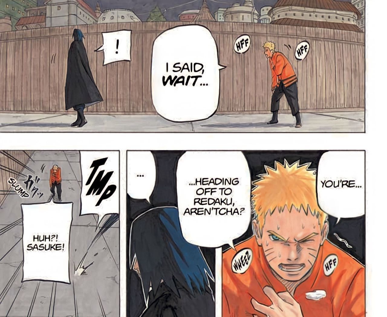 Naruto&#039;s illness forces Sasuke to find a cure on his own (Image via Shueisha)