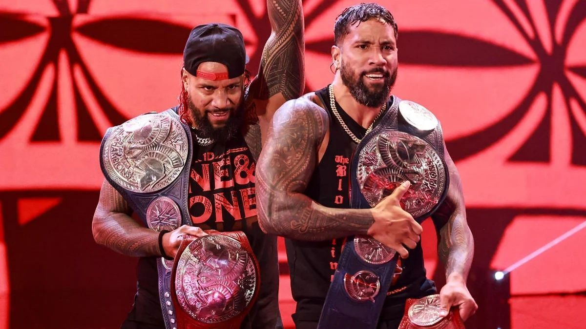 The Usos are the longest reigning WWE Tag Team Champions 