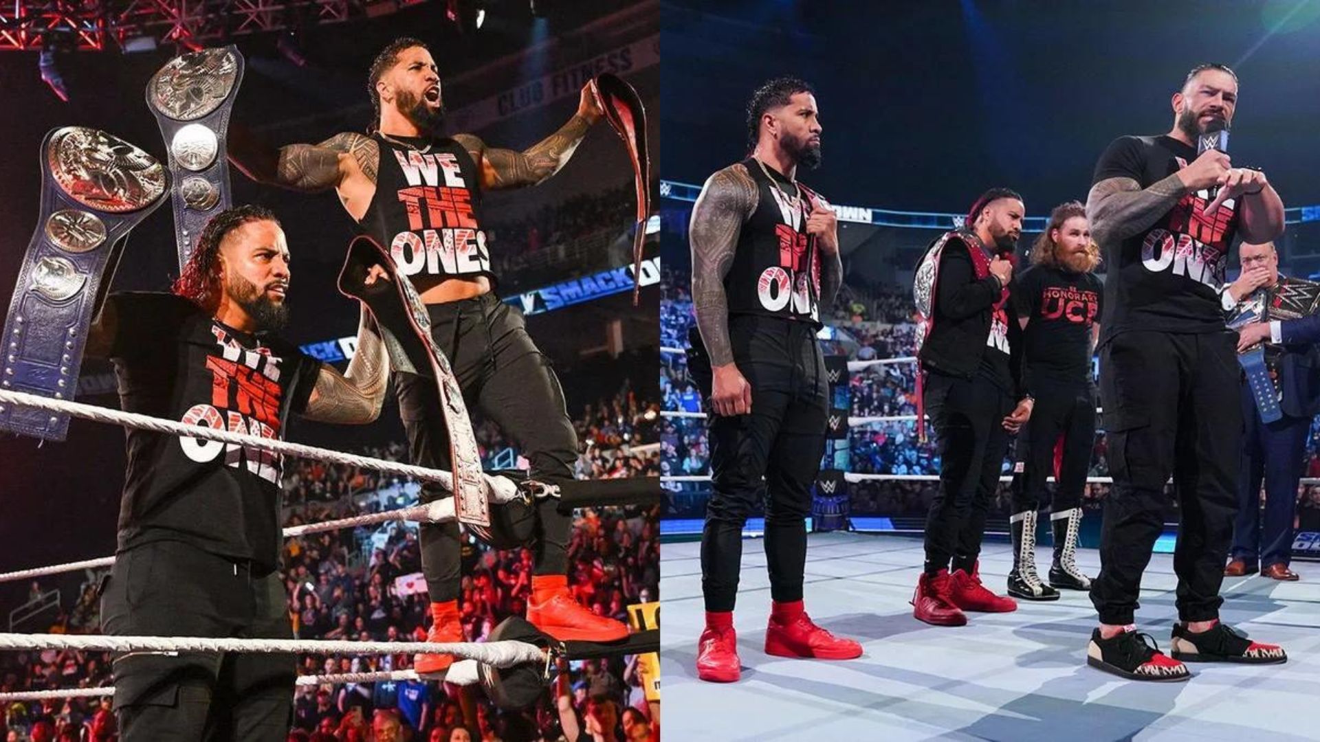 The Usos are the current Undisputed WWE Tag Team Champions