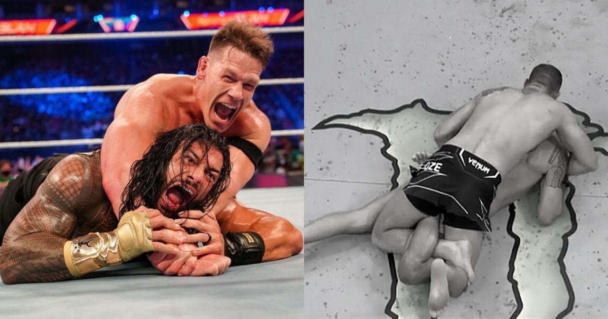 A UFC fighter almost replicated John Cena