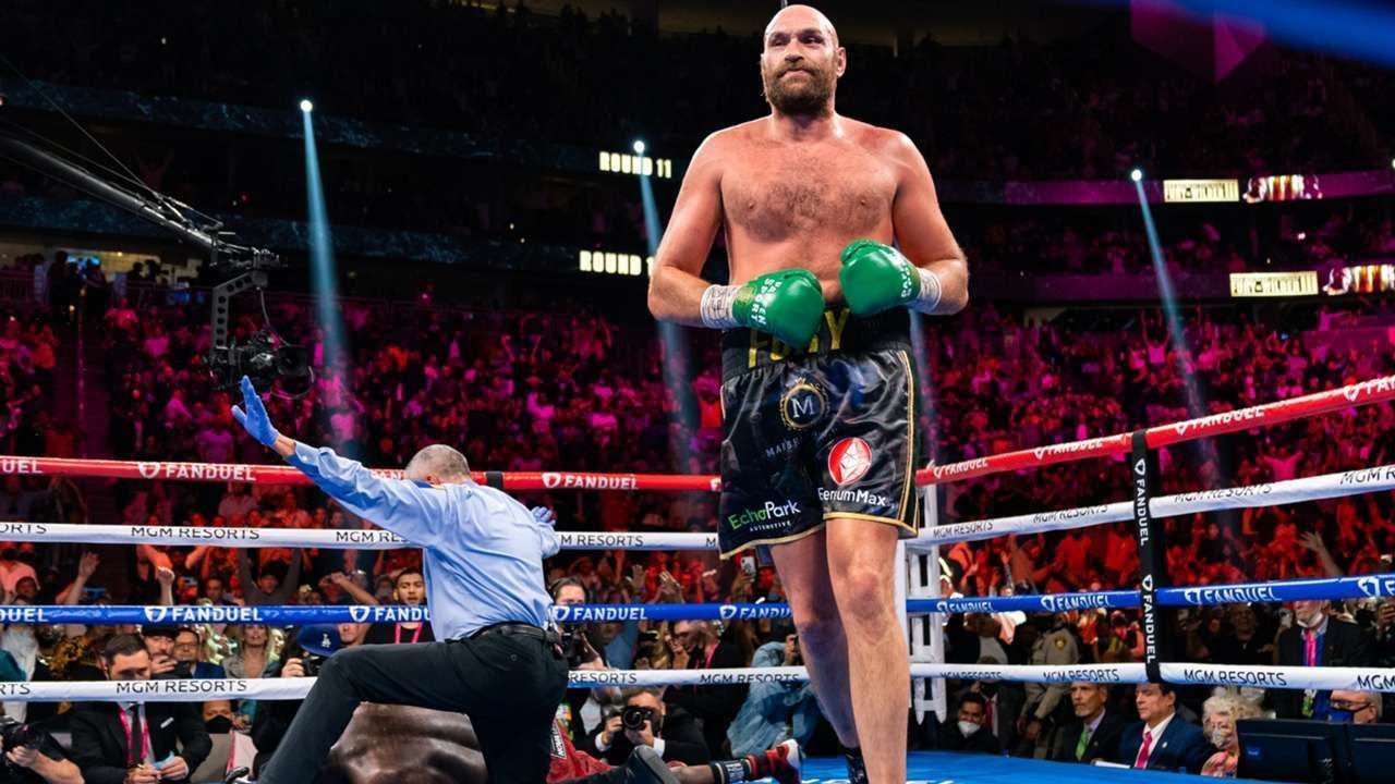 Tyson Fury is undefeated in his 34 fight career