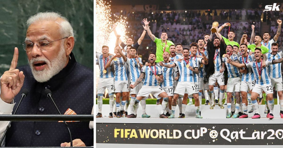 Narendra Modi congratulated Lionel Messi and Argentina for 2022 FIFA World Cup triumph