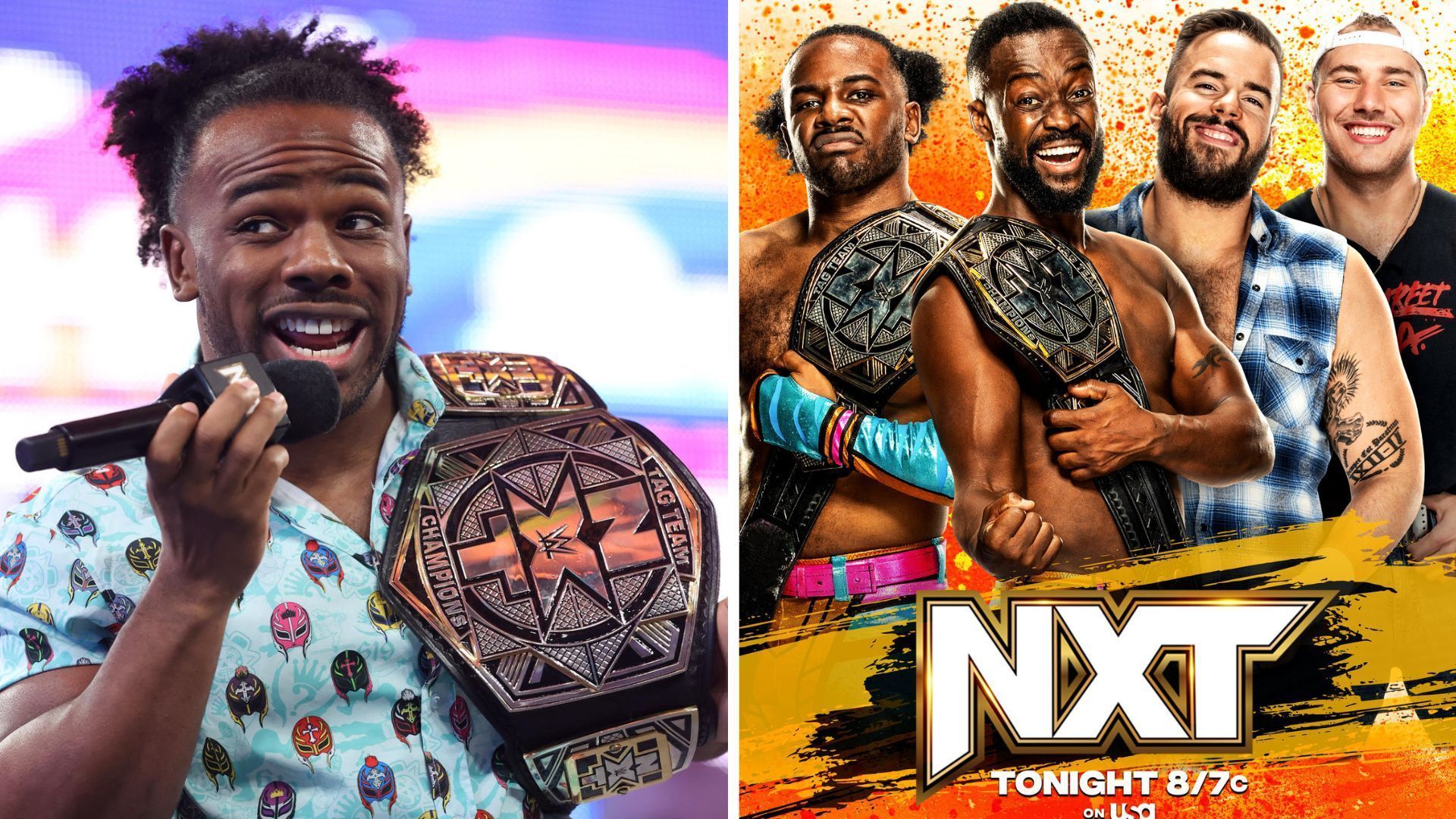 New Day will defend the NXT Tag Team Championships tonight