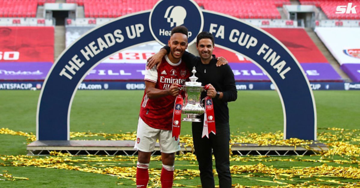 Pierre-Emerick Aubameyang helped Mikel Arteta lift his first silverware as a head coach.