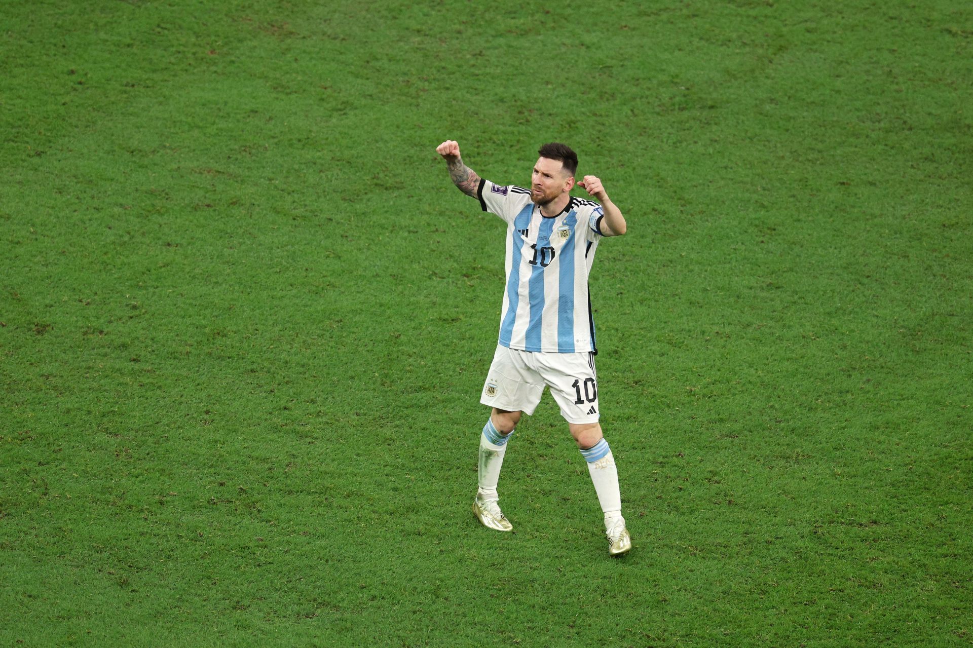 Argentina v France: Final - FIFA World Cup Qatar 2022: Lionel Messi