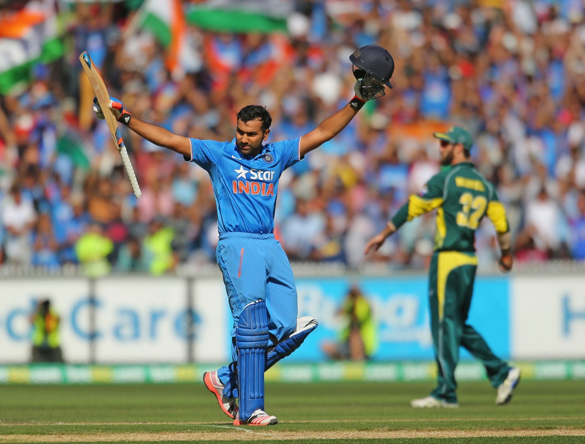 One of Rohit Sharma’s double-hundreds came against Australia. Pic: Getty Images