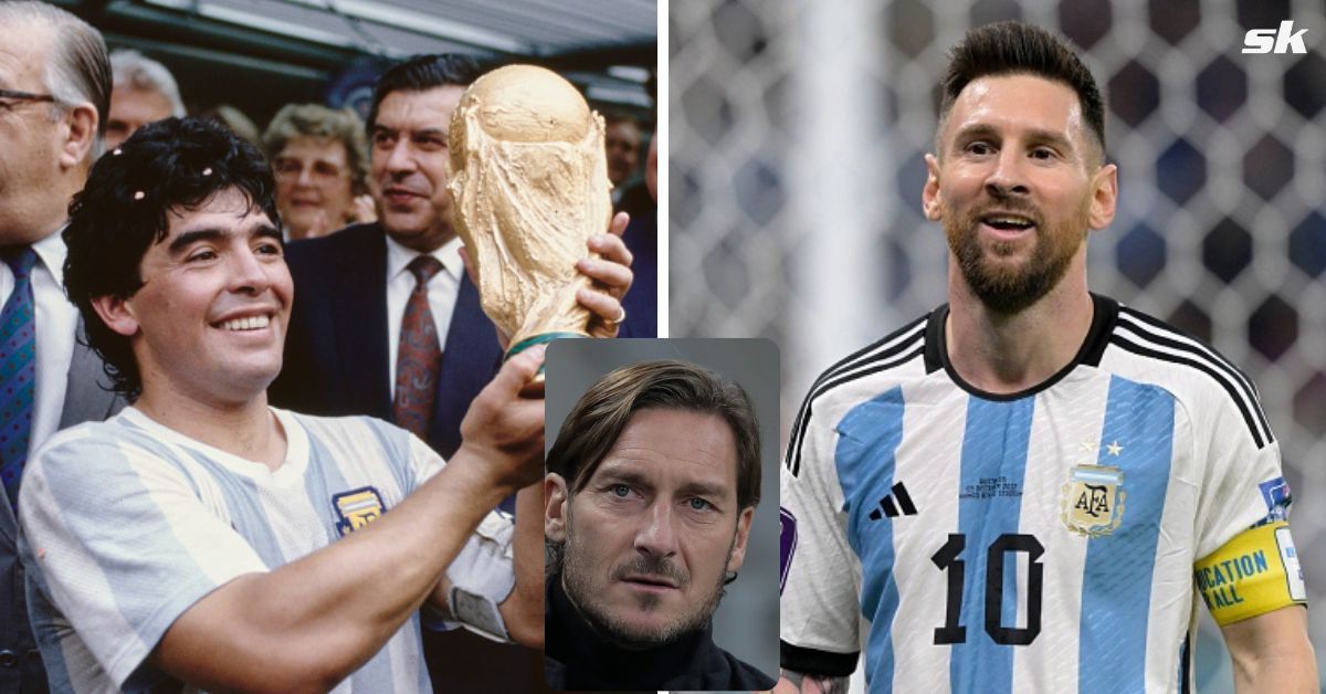 Lionel Messi is aiming to emulate Diego Maradona