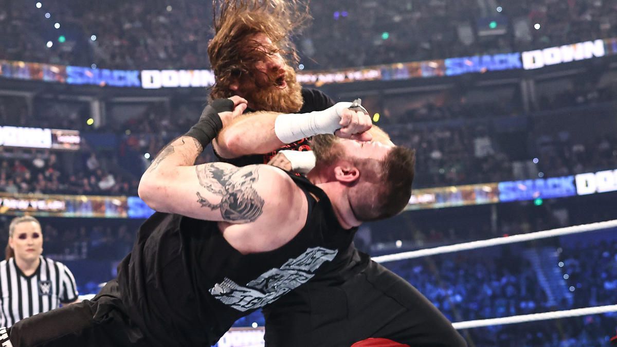 Sami Zayn could not take down Kevin Owens on WWE SmackDown.