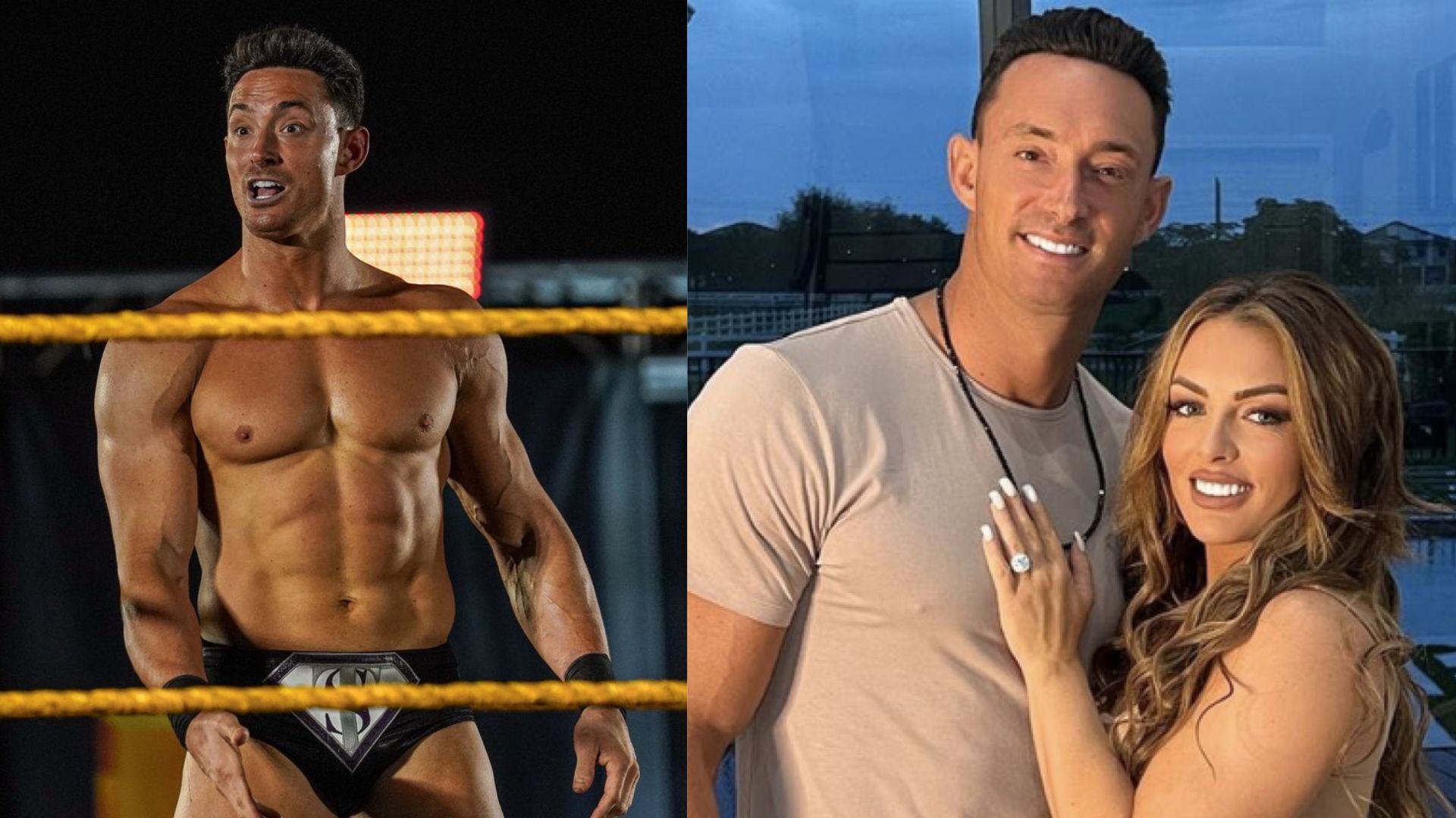 Forner WWE stars Mandy Rose and Tino Sabbatelli