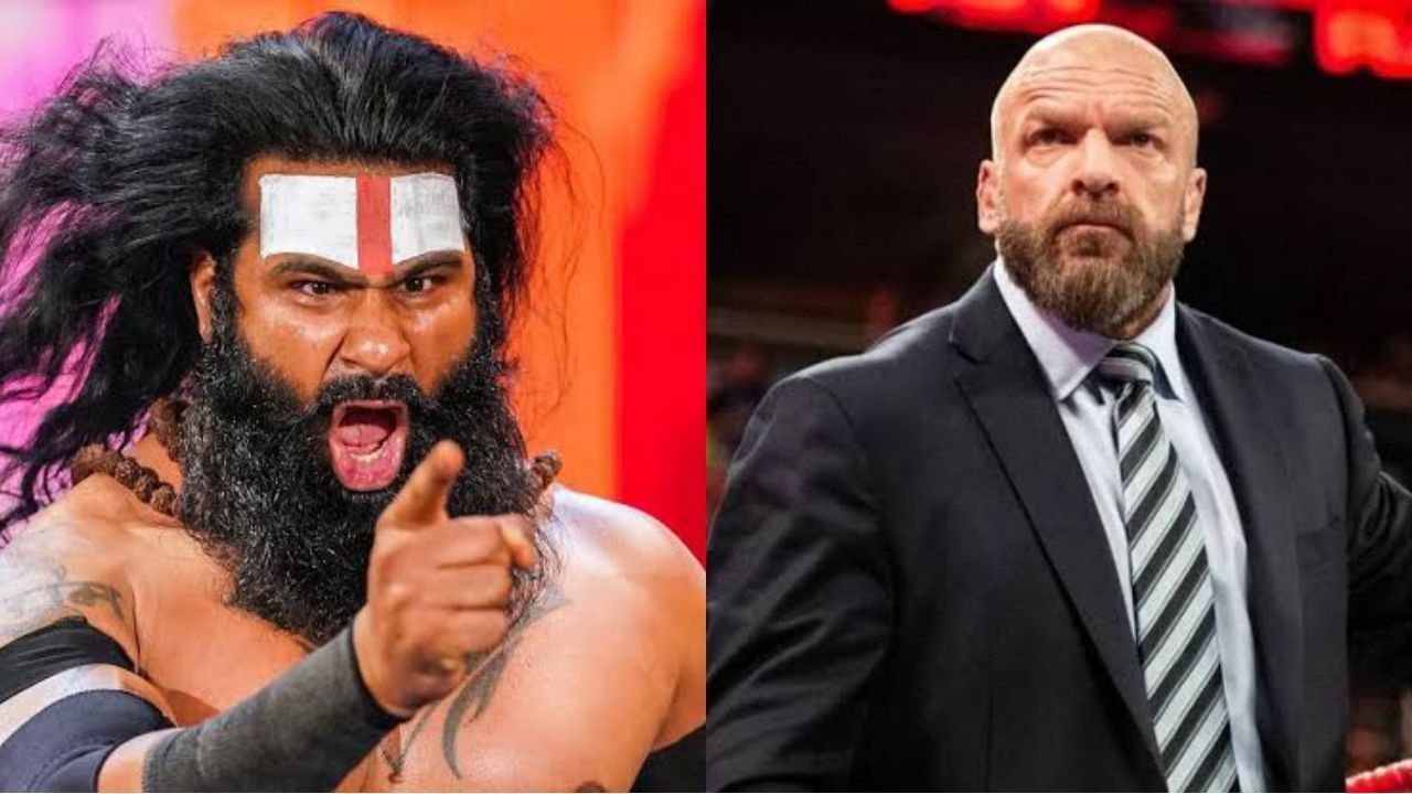 WWE सुपरस्टार वीर महान और ट्रिपल एच 