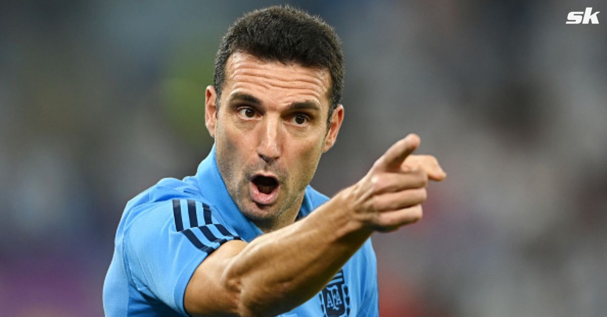 Argentina manager Lionel Scaloni doesn