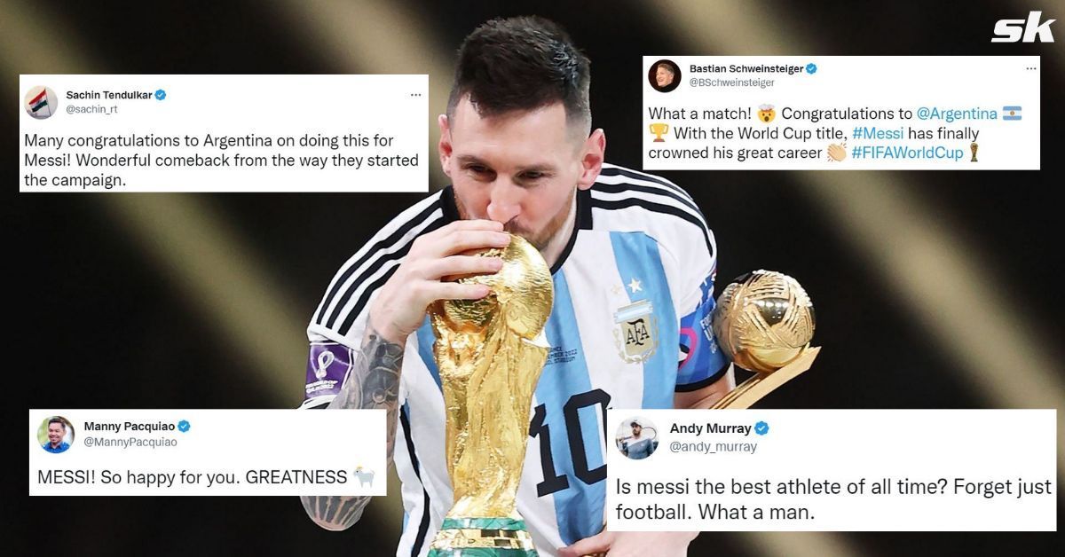 Messi wins the FIFA World Cup in style!