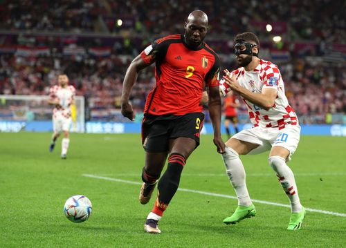 Romelu Lukaku (left) has struggled with form and fitness recently.