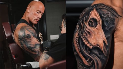 The Rock's tattoo became more iconic