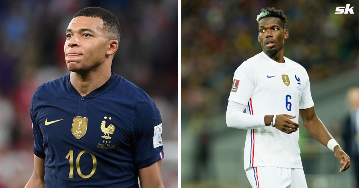 Paul Pogba and PSG superstar Kylian Mbappe